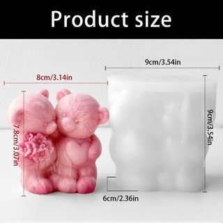 Khuôn silicon Bang Romance để làm xà phòng Dễ dàng tháo khuôn thiết kế