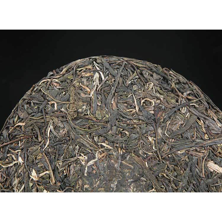 BÁNH TRÀ PHỔ NHĨ SỐNG CÂY CỔ THỤ NÚI ĐẠI TUYẾT SƠN VÂN NAM 357 GRAM NĂM 2021