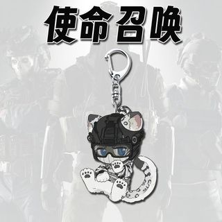 Móc khóa Anime Call of Duty ‌Simon Riley Vladimir Makarov Nam Móc Chìa Khóa Cho Nữ Hoạt Hình Hình Acrylic Móc Khóa Mặt Dây Chuyền Quà Tặng