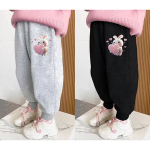 Quần Jogger Nhân Vật Hoạt Hình Trẻ Em Cho Bé Gái Nhẹ Thoải Mái Với Thiết Kế Vui Nhộn