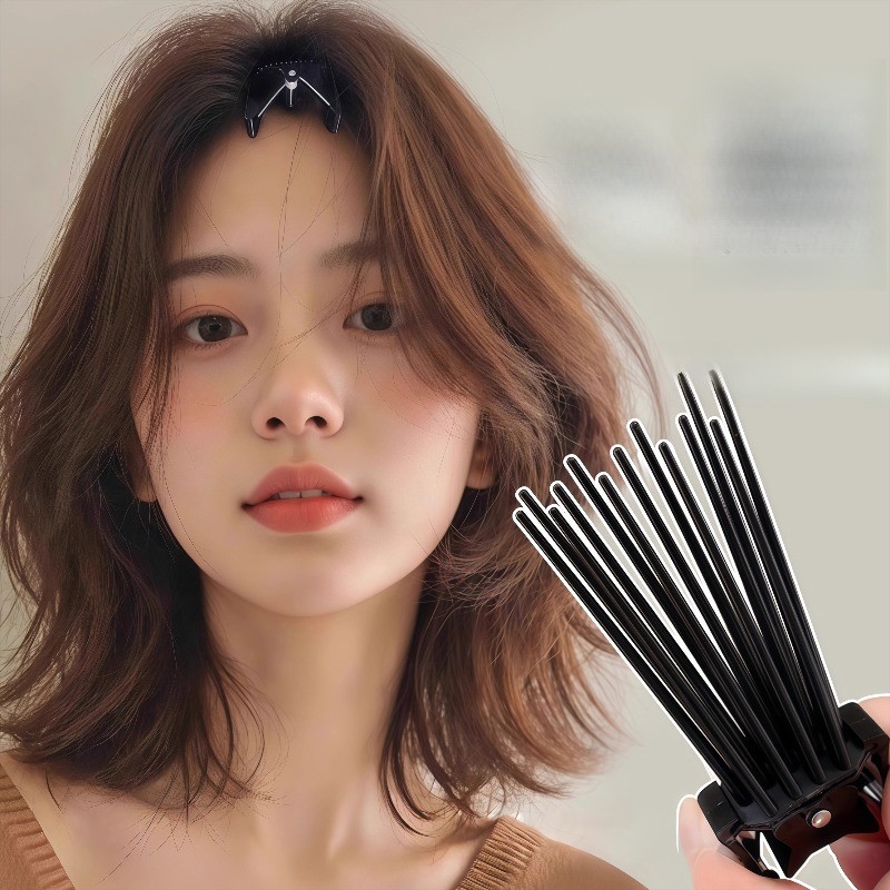Kẹp tóc thời trang màu đen, phong cách mới đơn giản Inspired-by-French