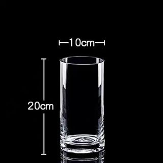 Chống Sốc Trong Suốt Bình Acrylic Trang Trí Phòng Khách Sắp Xếp Hoa Tài Lộc Tre Thủy Canh Nhẹ Sang Trọng Đơn Giản Làm Mới Xô Hoa RYYO