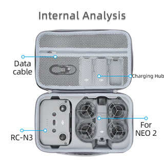 Dành Cho DJI NEO2 Túi Bảo Quản drone Tích Hợp Bộ Hộp RC-N3 Điều Khiển Từ Xa Di Động Đeo Vai Và Đeo Ngang Hộp Bảo Quản DJI Neo2 Mang Theo