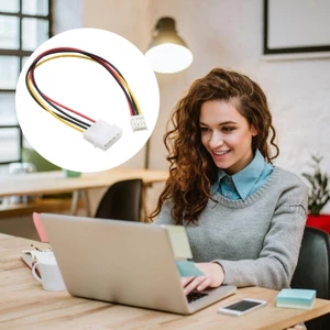 Bộ nguồn PCF * 4Pin sang cáp chuyển đổi ổ đĩa mềm PC Big 4p Nhỏ 4p