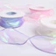 Voan nơ lụa ánh Galaxy uốn sóng, ruy băng voan cuộn 9mx4cm bó hoa, trang trí bánh, gói quà