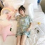 Phiên Bản Hàn Quốc Ice Silk Loose Bộ Đồ Ngủ Mùa Hè Nữ XXXXXL Plus Béo Cực Lớn 2022 Tay Ngắn Loungewear Có Thể Đeo Bên Ngoài