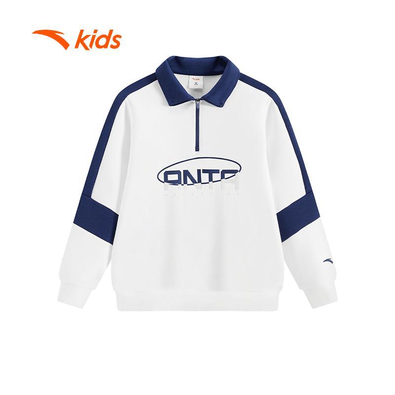 Áo Sweater Dài Tay Có Cổ Bé Trai ANTA Kids 3525C7731