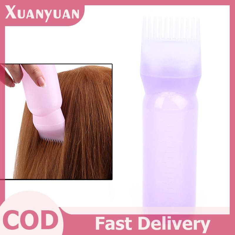 XUAN 170ML Thuốc Nhuộm Tóc Chai Applicator Lược Pha Chế Salon Nhuộm Tóc VN
