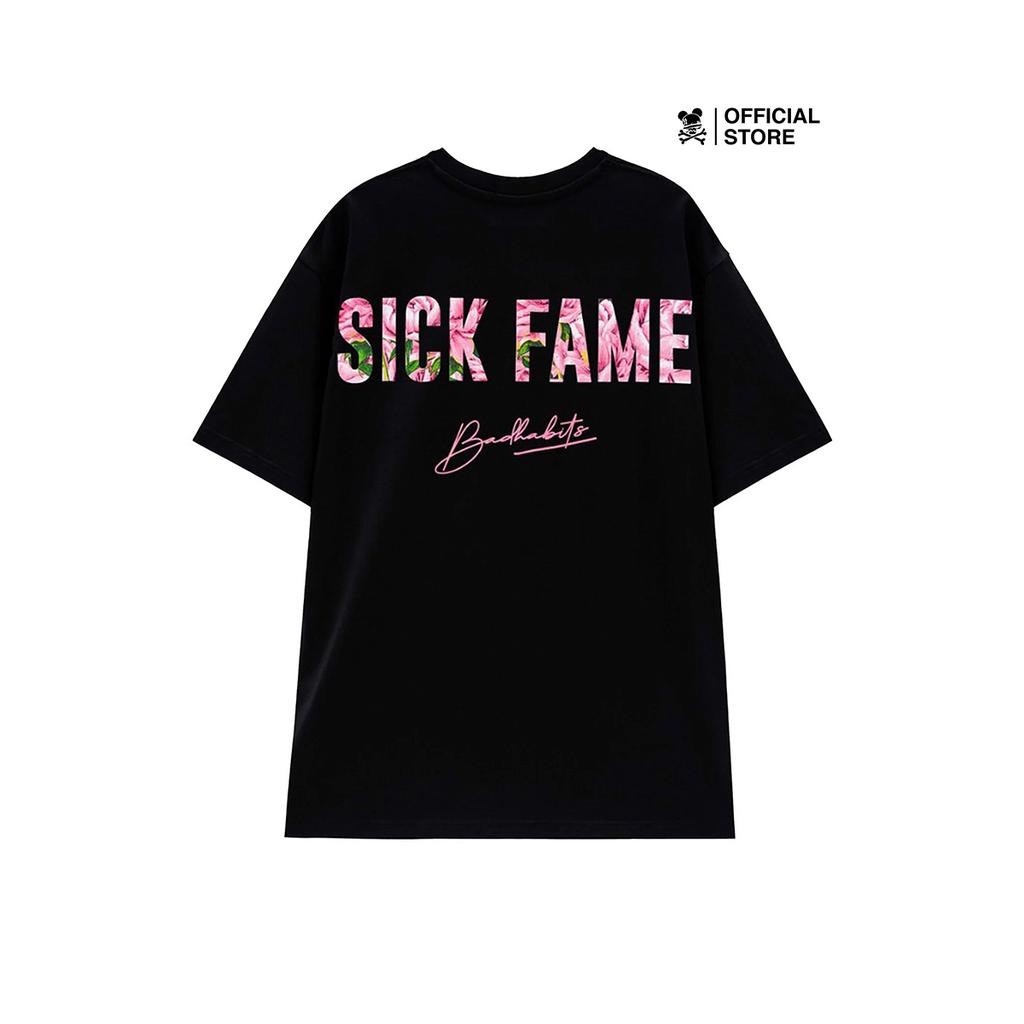 Áo Thun Unisex Bad Habits Sick Fame Đen 100 Cotton - Local Brand Chính Hãng | BigBuy360 - bigbuy360.vn
