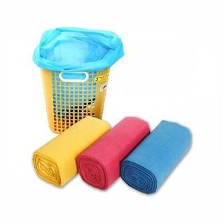 Lô 3 cuộn túi rác màu (1kg) túi đựng rác sinh học tự phân hủy, túi rác dai, dày dặn Trường An VN
