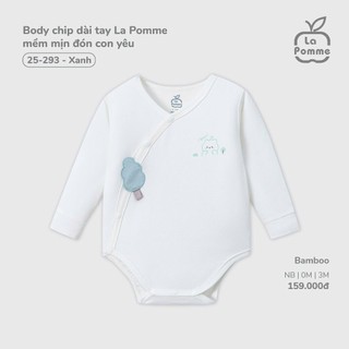 La pomme AW2025 BST sơ sinh La Pomme mềm mịn đón con yêu - Xanh cho bé T11.2