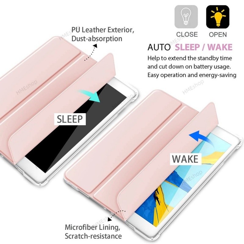 Ốp lưng Huawei MatePad SE 11 Inch cho Huawei Pad 11 "/ Mate Pad 11 Inch có giá đỡ bút chì Vỏ bảo vệ trong suốt từ tính