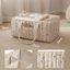 BRABRAA Baby Tã Sắp Xếp, Giỏ Đựng Đồ Cho Trẻ Sơ Sinh Di Động Dung Tích Lớn, Đa Năng Hoa Sơ Sinh Essentials Túi Bảo Quản Tã Cho Bé Du Lịch Ngoài Trời