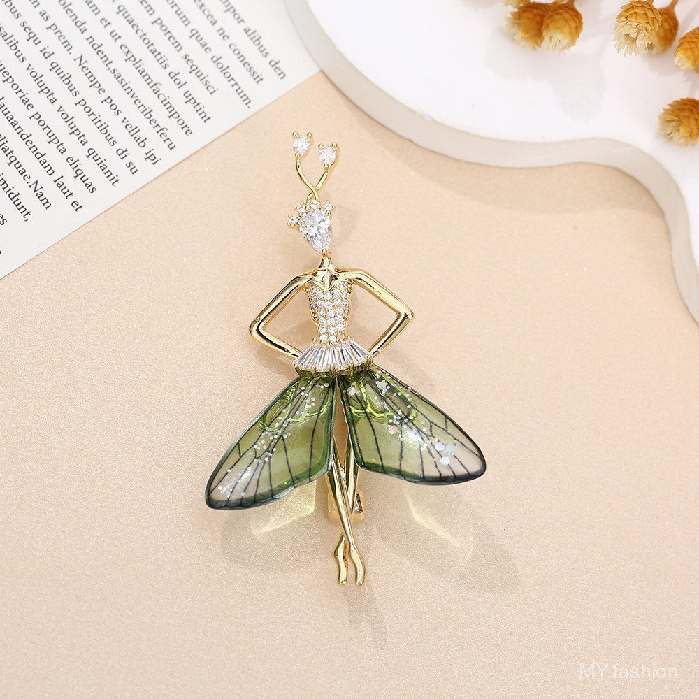 Bộ Trang Sức Chuồn Chuồn Elf Hợp Kim Cao Cấp, Phù HợpCorsage Và Áo Quần