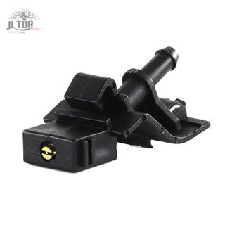 Vòi phun nước rửa kính chắn gió bên ngoài màu đen cho Camry Front 2 cái / bộ 48x24x27mm