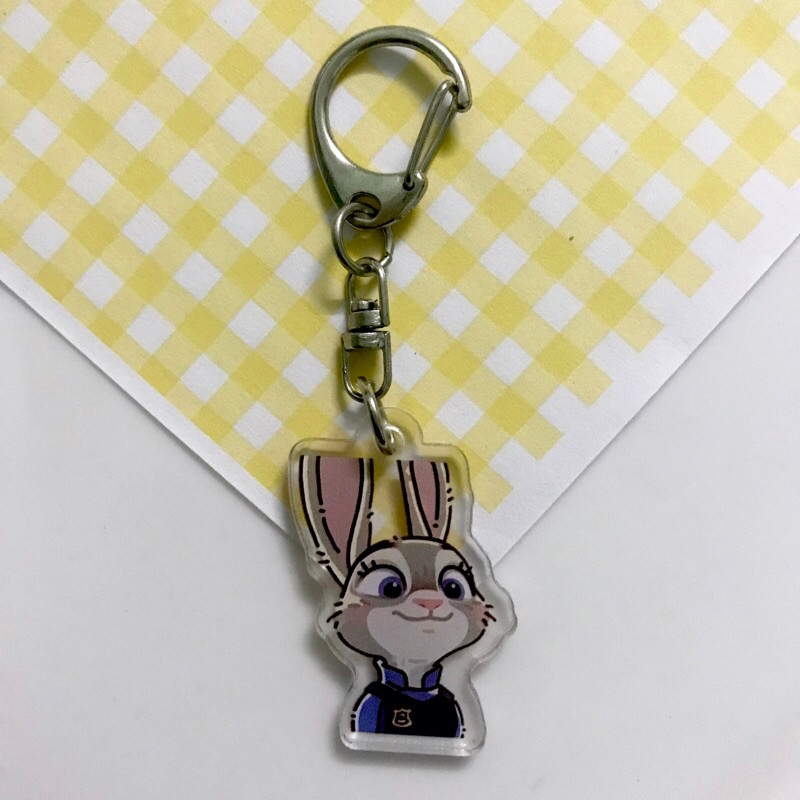 Móc Khoá Cặp Đôi Zootopia Nick Cáo Và Judy Thỏ 🦊🐰- Sango