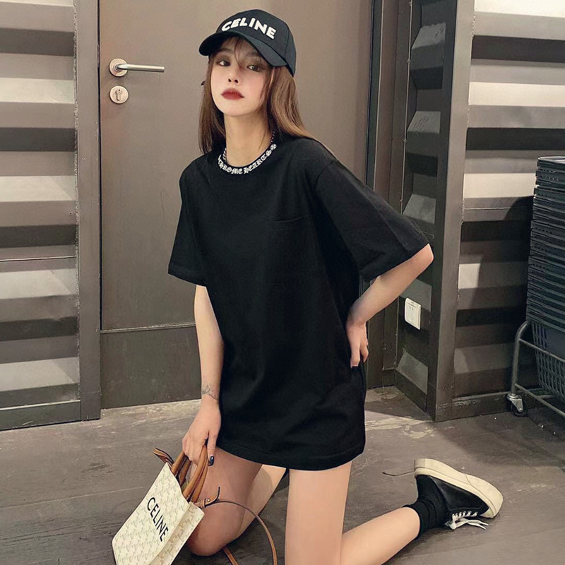 Áo thun cotton ngắn tay thiết kế cá tính, phù hợp cho cả nam và nữ