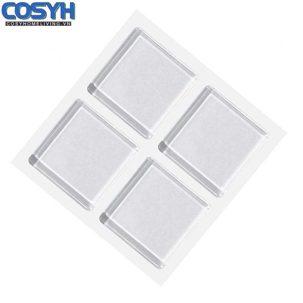 <cosyh>Anti Vibration Pad Can Be Washed Repeatedly Transparent Color Non-slip Mat