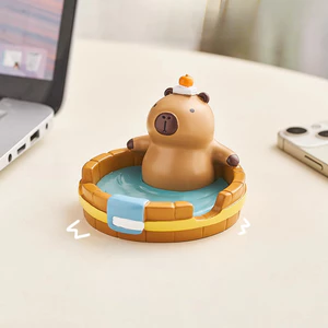 Giá đỡ điện thoại Kapibara dễ thương, Trang trí bàn làm việc văn phòng, Hiện vật ổn định cảm xúc cho máy trạm của bé gái, Quà tặng sinh nhật