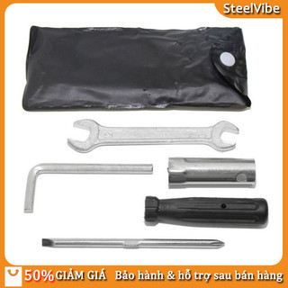 【Ready】Mon 5 Chiếc Xe Máy Sửa Chữa Bộ Cờ Lê Mở Đầu Cờ Lê Tua Vít Kìm bộ vít bộ kìm chữ t