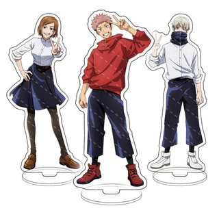 Mô Hình Acrylic Fushiguro Megumi Gojo Satoru Trang Trí Bàn, Quà Tặng Anime [JJS]