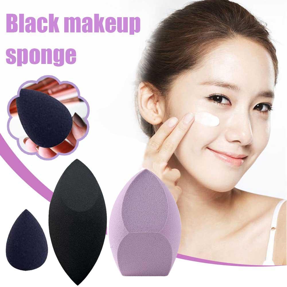 Dụng cụ trang điểm Sponge Beauty Blender màu đen & tím W3e3
