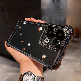Ốp lưng OPPO Reno trong suốt viền kim loại chống sốc không ố vàng cho Reno 8 9 10 11 12 13 14 Pro 5G