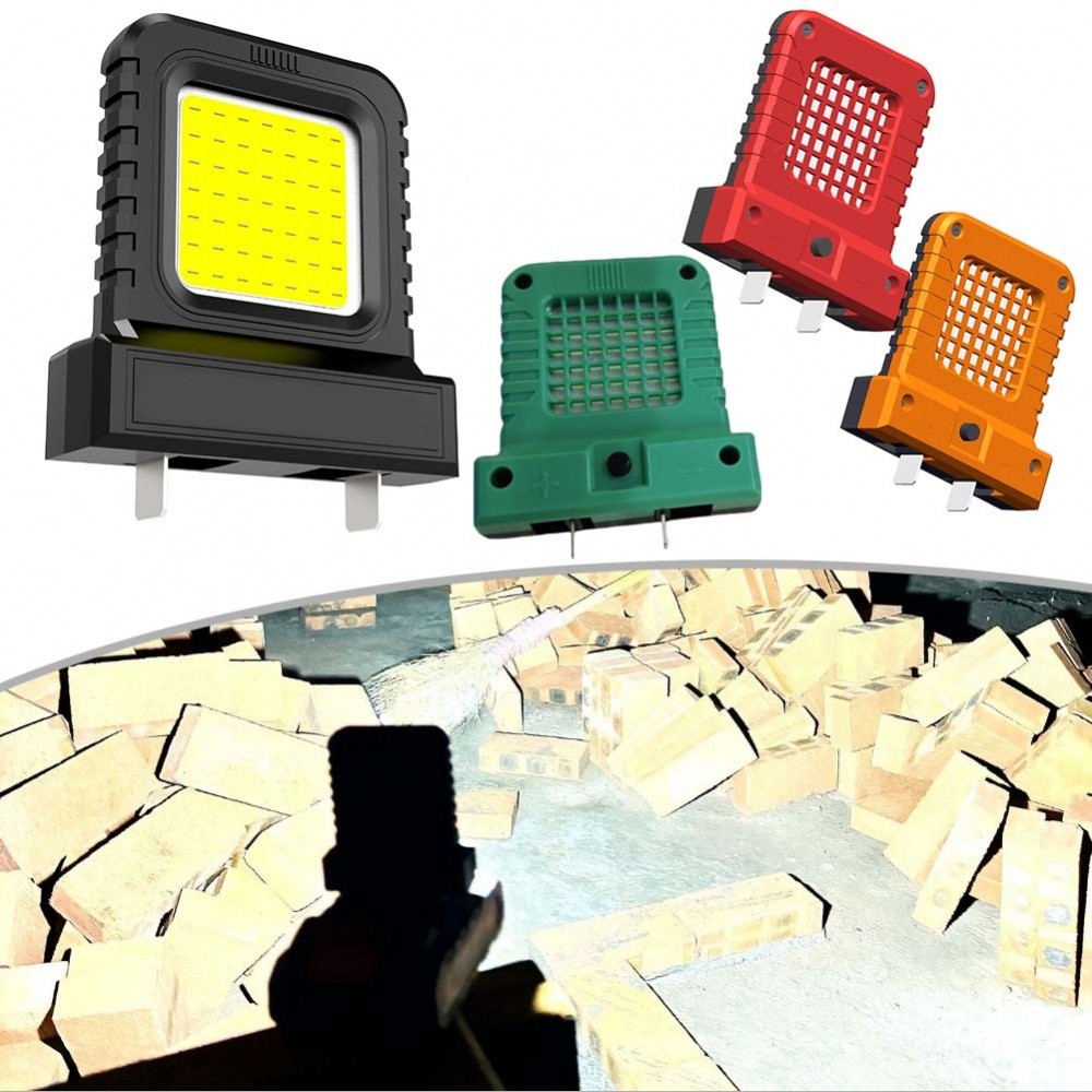 [Còn hàng] 1 chiếc Đèn lồng cắm trại LED 14W Kiểm tra đèn làm việc bỏ túi Mini cho pin 21V