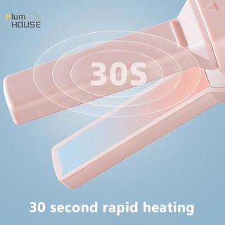 PlumHOUSE Di Động Dễ Thương USB Thẳng Tóc Dính Máy Duỗi Tóc Ký Túc Xá Công Suất Nhỏ Nẹp Lông Tơ Nổ Thẳng Uốn Tóc VN