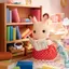 Sylvanian Families Doll 【Chocolat Rabbit Family】 FS-46 ST Mark Certified for Ages 3 and Up Toy Dollhouse Sylvanian Families Epoch Co., Ltd.