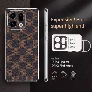 Ốp YJD Cho OPPO Find X9 Pro Da Cao Cấp TPU Khung Siêu Mỏng Chống Rơi Điện Thoại