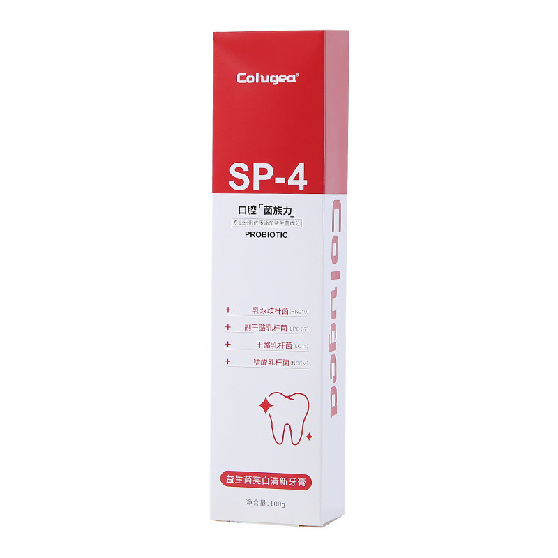 Probiotic sp-4 Kem Đánh Răng Làm Sáng Loại Bỏ Vết Bẩn Răng Hơi Thở Tươi Chăm Sóc Răng Miệng Kem Đánh Răng Axit Amino 2025.11.12