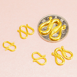 Vòng tay mạ đồng 24K cát vàng, phụ kiện trang sức DIY