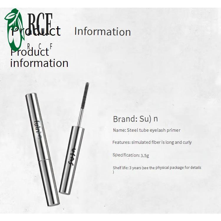 Mascara ống thép không thấm nước - Sợi lụa 3D chống nhòe cho lông mi uốn dày