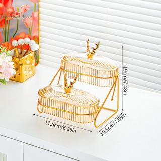 TRTR 2 / 3 Tầng Bát Trái Cây Khay Phục Vụ Bộ Buffet Trái Cây Khô Salad Khay Có Giá Khay Phục Vụ Cho Đảng VN