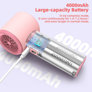 Bộ sản phẩm GOOJODOQ 2025 Combo: Quạt tản nhiệt + Sạc mini (ngẫu nhiên) + Ốp bảo vệ (ngẫu nhiên), Làm mát, Màn hình LED