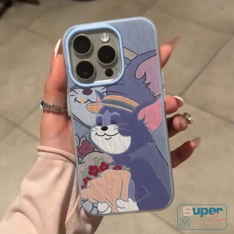 Ốp Lưng Cho Oppo A5i A3X A5Pro A60 A5X A5 A3Pro A78 A3 A38 A17 A52 A18 A79 A16 A74 A54 A77 A15s A3s A15 A98 A58 Reno 10 11 12 12F 11F Cặp Đôi Hoạt Hình Dễ Thương Marie Mèo Thiên Thần Mắt