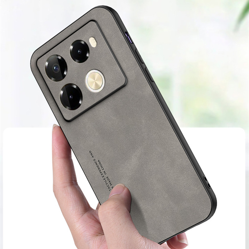 Ốp lưng Infinix Note 40 Pro Plus 5G Vỏ da cừu sang trọng cho Infinix Note 40 Pro 5G Vỏ điện thoại