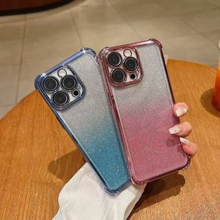 Ốp lưng iPhone lấp lánh, kèm thẻ trang trí, chống sốc túi khí cho iPhone 17 16 15 14 13 12 11 Pro Max
