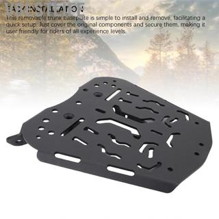VBESTLIFE Jiawu Đuôi Hộp Đáy Tấm Đế Thép Carbon Có Thể Tháo Rời Phía Sau Giá Để Hành Lý Đầu Gắn Bằng Ốc Vít Phần Cứng Cho ZONTES 368G 501G