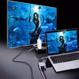 Bộ chuyển đổi USB C sang HDMI USB Hub Nữ TypeC OTG 3 trong 1 4K và PD Sạc nhanh bộ chuyển đổi trạm nối