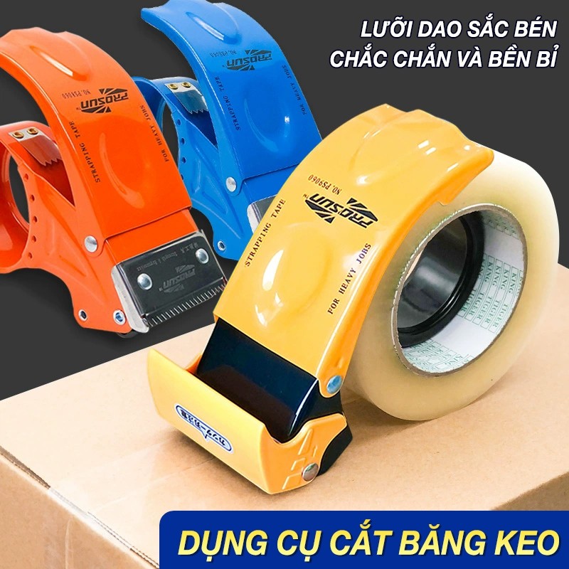 Dao Cắt Băng Keo Cầm Tay – Dụng Cụ Cắt Băng Dính Đóng Hàng, Gói Hàng Chuyên Dụng Siêu Bền
