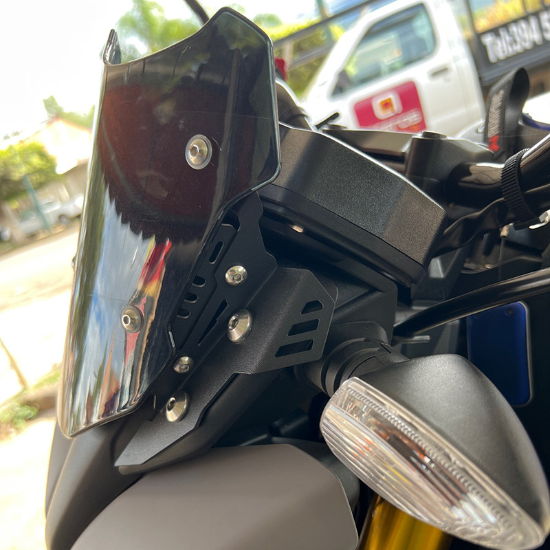 Dành Cho Xe YAMAHA MT15 MT125 2018-2022 Xe Máy Sửa Đổi Kính Chắn Gió Màn Hình Gió Máy Lọc Gió