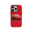 Ốp điện thoại màu đỏ xe Lightning McQueen phù hợp cho iPhone17 16Pro 16e 15ProMax 14Pro 13 12 13mini Samsung S24 S22 S25 2in1 ốp lưng cứng bóng