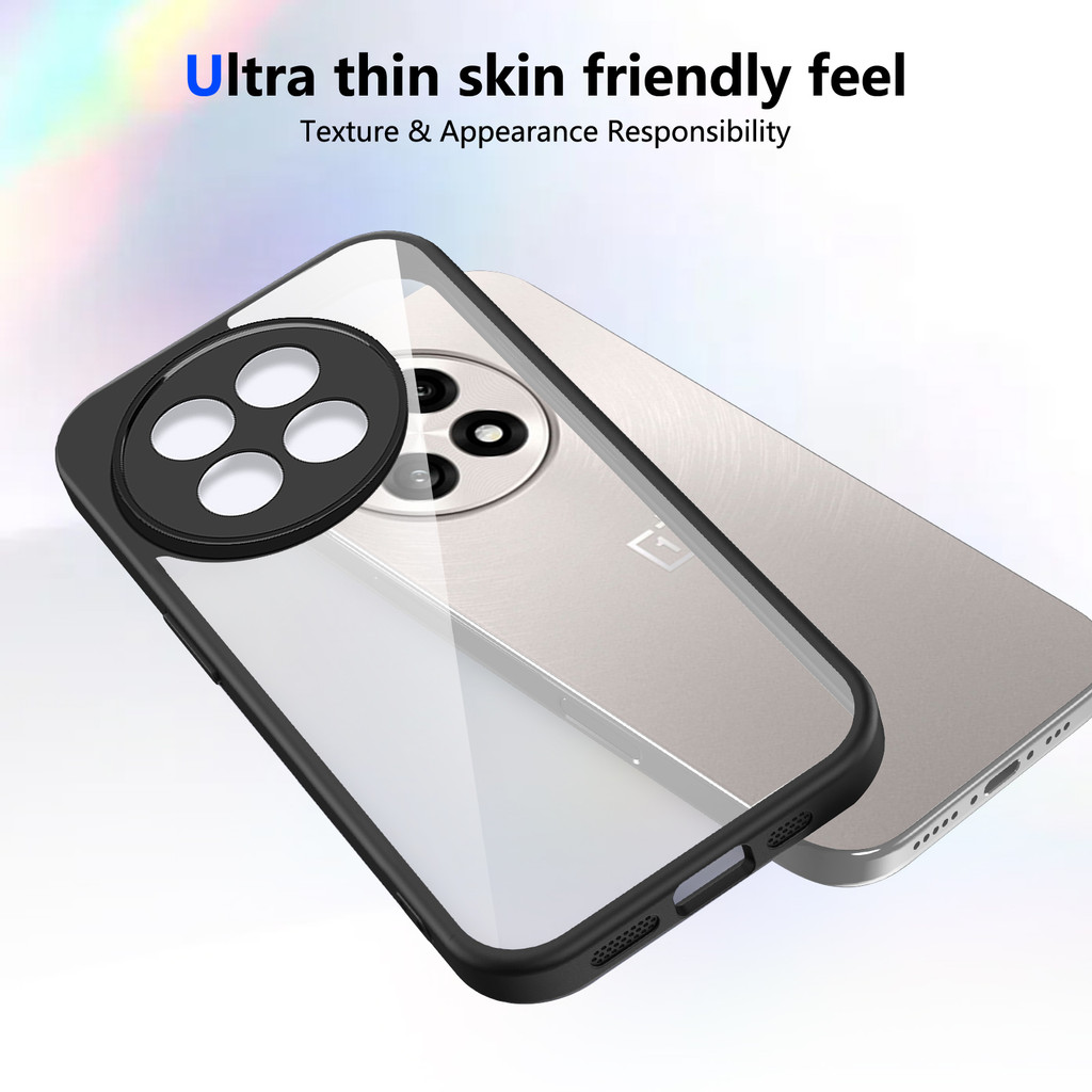 Ốp lưng OnePlus Ace 5 Pro Vỏ 6,78 inch Model PKR110 Vỏ trong suốt mờ thời trang cho OnePlus Ace 5 Pro 5G Vỏ điện thoại