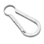 Móc khóa Carabiner MONOSTYLE, Khóa khóa hợp kim titan đa chức năng, Vòng chìa khóa hạng nặng bền bỉ Đi bộ đường dài