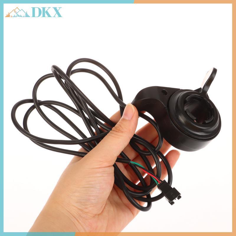 DKX 1 Phụ kiện xe tay ga E-Bike Bộ điều chỉnh tốc độ bướm ga điện Điều khiển tốc độ không màn hình Bộ tăng tốc bướm ga ngón tay cái.