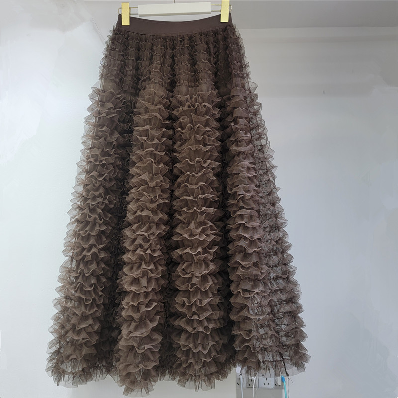 Váy Pettiskirt Nhiều Lớp Phong Cách Công Nghiệp Nặng, Thích Hợp Cho Nữ