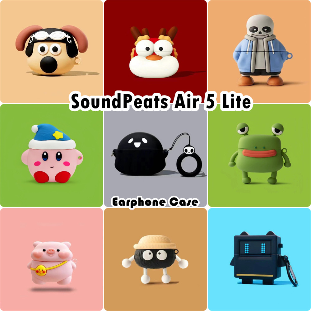 [Ngôi sao tương lai] Dành cho vỏ SoundPeats Air 5 Lite Vỏ tai nghe silicon mềm hoạt hình sáng tạo