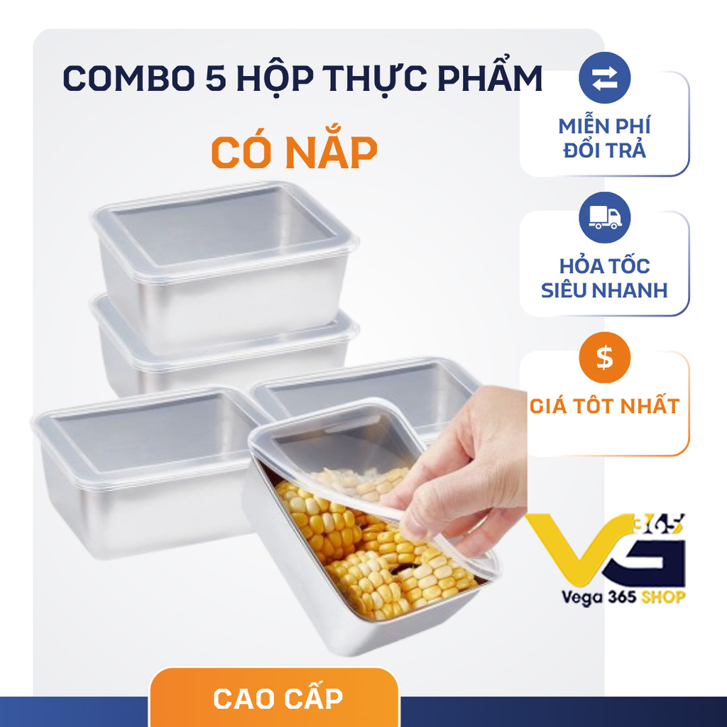 Bộ 5 Tô , 5 Bát , 5 Hộp đựng thực phẩm( Có Nắp đồng bộ màu) , tránh kiến muỗi, tránh mùi